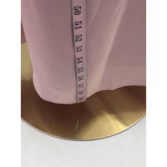 AW BRIDAL 0 XS pearl pink Serena satin formal bridesmaid maxi dress NEW b128 - Picture 5 of 9